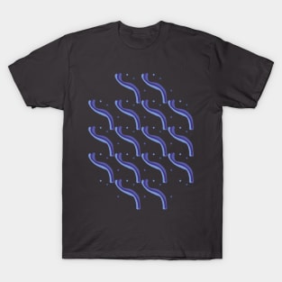 Minimalist Water Pattern T-Shirt